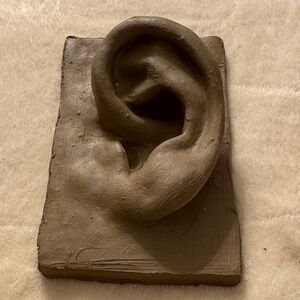Brown Sculpted Ear Accessory